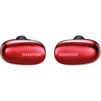 SHURE AONIC FREE True Wireless Sound Isolating Earbuds (Red)